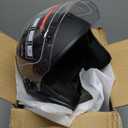 Adult 3/4 Open Face Motorcycle Helmet, Double Visor Motorbike Scooter Ebike Moped Cruiser Helmets for Men and Women DOT Approved, Medium, Black