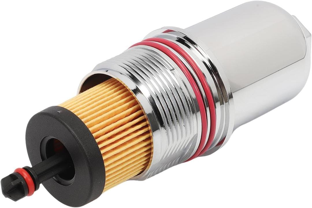 Upgrad Oil Filter Cap Lid Cover for F150 2015-2020, Fusion 2017-2020, Bronco, Edge, Explorer, Ranger 2024, Aviator, Continental, Nautilus 2.7L 3.0L V6 Replaces FT4Z6A832C FT4Z-6A832-C