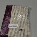 jinchan Striped Linen Kitchen Curtains 36 Inches Length Tier Curtains Farmhouse Modern Cafe Style Small Window Treatments Airy Light Filtering Rod Pocket for Living Room Bathroom 2 Panels Sage Green