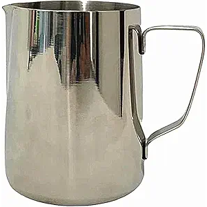 Milk Frothing Pitcher 350ml/600ml/900ml(12oz/20oz/32oz) Steaming Pitchers Stainless Steel Milk/Coffee/Cappuccino/Latte Art Steam Milk Jug Cup