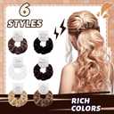 12 Pcs Christian Gift for Women Hair Scrunchies with Bible Verse Cards Church Gift Ponytail Scrunchies Velvet Elastics for Women Church Religious Christian