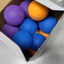 Gejoy 24 Pieces Soft Foam Balls Bulk Lightweight Mini Balls for Safe Indoor Toys Fun Assorted Colors Sponge Balls Birthday Party Favors Bag Gifts for Boys and Girls, 2.36 Inch
