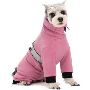 Polar Fleece Dog Coats for Small Medium Dogs XS
