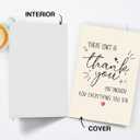 3 x Hongshan Funny Thank You Card, Thank You Card for Men Women, Thank You Gifts Card for Teacher Boss, Happy Appreciation Card for Him Her