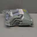 BGment Room Darkening Curtains 84 Inches Long, Grommet Thermal Insulated Blackout Curtains with Wave Line and Dots Printed for Bedroom, 2 Panels, Each 52 x 84 Inch, Frosty Green