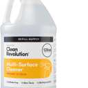 Clean Revolution Multi Surface Cleaner Refill Supply, Non-Toxic, Eco-Friendly & Plant-Based, Ready to Use, Dreamy Citrus, 128 Fl Oz (1 Gallon)