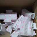 Janinka 12pcs Coquette for Girls Pink Bow Hair Clips 3.35 Inch Square Preppy Bow Heart Rectangular Hair Claw Clips Pink Bachelorette Party Accessories