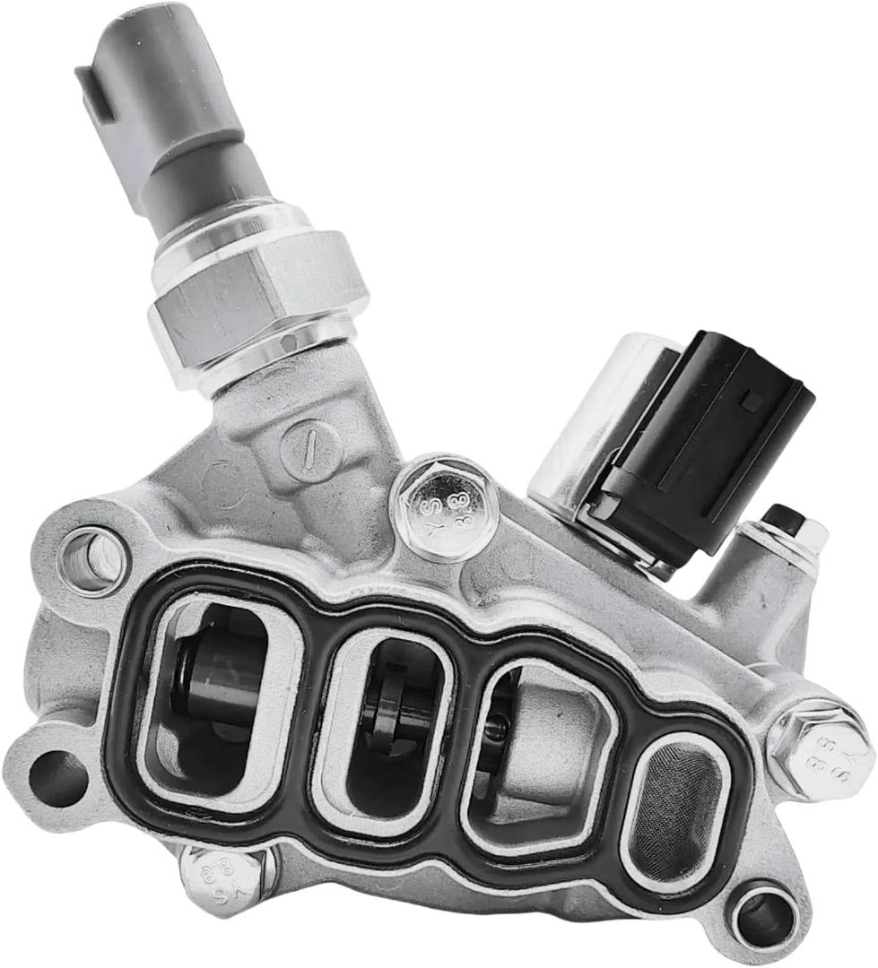 Engine Variable Valve Timing solenoid VVT Camshaft Timing Control Solenoid Compatible with 0507 ACCORD 0507 ODYSSEY 0608 PILOT 15810RKBJ01 15810RKBJ01 918078 2005 2006 2007 2008