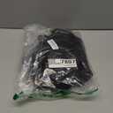 BRXL Long Sleeve Jumpsuit for Women Built-In Bra Workout Yoga Full Body Suits Shapewear One Piece Bodycon Jumpsuits (Large, Black)