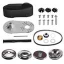 212cc Torque Converter Go Kart Clutch 3/4 inch 10T 40/41 & 12T 35 Chain Predator Drive Belt Pulley Replace for Manco Comet TAV2 Mini Bike - 30 Series (Most Parts have been Installed on the Product)