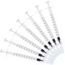 1ml Luer Lock Syringe, Syringes Without Needle, Disposable Syringe Individually Wrapped(50)