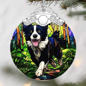 Loyal Border Collie Christmas Ornaments: Christmas Tree Ornaments, Holiday Decor for Dog Lover, Stocking Stuffers, Gift Ideas, Xmas Gift & Dog Lover Gifts, Pet Lover Gifts