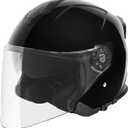VCAN V88 3/4 Open Face Motorcycle Scooter Helmet ECE & DOT Approved