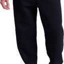 Russell Athletic Men's Dri Power Fleece Open Bottom Sweatpants with Pockets, Relaxed Fit, Moisture Wicking (Medium, 1 Pack - Black)