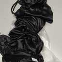 Women's Spaghetti Strap Satin Dress Sexy Backless Drawstring Ruched Split Hem Cocktail Evening Party,Large
