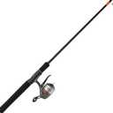 Zebco 33 Micro Trigger Spincast Reel and Fishing Rod Combo, 6-Foot 6-Inch 2-Piece Telescopic Rod, Ultra-Lt Power, Mod Action, Size 10 Reel, 4.3:1 Gear Ratio, 23-Piece Mr. Crappie Tackle Kit, Silver