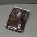 ECLIPSE Kendall Modern Blackout Thermal Rod Pocket Window Curtain for Bedroom or Living Room (1 Panel), 42 X 84, Chocolate