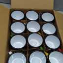 CHENGU Set of 12 Christmas Enamel Mug Bulk 12 oz Hot Chocolate Mugs Holiday Hot Cocoa Ceramic Mugs Merry Christmas Xmas Funny Coffee Cups Stocking Stuffer Gifts for Women Family Friends Coworkers