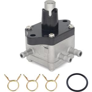 16700ZV5003 Fuel Pump with Clips and O-Ring for Honda Marine 25-90 HP Outboard Boat Motors replaces 16700-ZV5-003 16700-ZW1-004