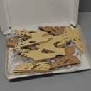 12Pcs Christmas Paper Snowflake Lanterns, 3D Christmas Paper Star Lanterns with LED Lights, 10/12 Inch White Beige Khaki Hanging Snowflake Lamps Xmas Winter Frozen Wedding New Year Party Decorations