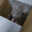 2 PCS 1.5 Gallon Drink dispenser, Glass Beverage Dispenser With Wood Stand, Large Water Drink Dispensers for Parties With Stainless Steel Spigot, Ideal for Lemonade,Juice, Tea, and Party Drinks