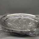 SLFD002 Chafer Platter, 16", Oval, Includes: Platter & Stand, Stainless Steel