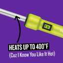 Bed Head Curlipops .5 Tourmaline Ceramic Skinny Pop Styling Iron | Clamp-Free Curling Wand | for Tight, Bouncy Curls (1/2 Inch)