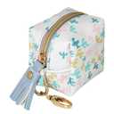 Smlpuame Pacifier Holder Case,BPA Free Leather Baby Pacifier Cover Pouch,Binky Case for Diaper Bag or Purse,Holder 4 Pacifiers or Teether Toy,Outdoor Travel Accessories,Easy to Clean(Cactus)