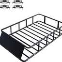 64"x39"x8" Universal Heavy Duty Roof Cargo Rack Anti-Rust Top Luggage Rack
High Capacity,Easy to Assemble,Vehicle Cargo Storage Rack for SUV,Truck,Pickup,Van,Off-Road Camping Travel Outdoor Gear