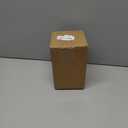 Small Table Lamp for Bedroom, Bedside Lamp with 3000K Warm LED Bulb Included, Nightstand Lamp for Living Room Office Dorm Kids Room, Easy Assemble Minimalist Cream Shade & Wood Base(5W)