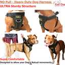 KNK | Heavy Duty Dog Harness for Pitbulls, Bullies and Large Breeds - No Pull, Ultra Durable, Soft Padded Chest, Metal Leash Attachment