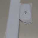 TopMade Upgraded Wider Wrist Rest Set, Soft Memory Foam Keyboard Hand Rest Pad, Computer Ergonomic Keyboard Mouse Wrist Support for Typing Pain Relief, Comfort for Office, Gaming, Study, White Ice