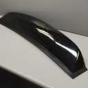 ECOTRIC Roof Spoiler Compatible with 2006-2015 Honda Civic 4DR Sedan, Window Deflector Black Rear Visor Vent Wing, ABS Guards Shade