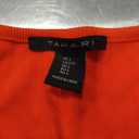 Tahari Women's Three Piece Outfits Striped Tape Patch Tank Tops Bomber Jacket with Sporty Pants Tracksuit Lounge Sets (Large, Red)