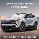 EcoNour Windshield Sunshade Compatible for Kia Sportage NQ5 2023-2024 2025 2026, Sun Visor for Front Windshield & Window Sun Shade Cover, UV Heat Blocker & Protector, Car Accessories