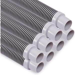 Sepetrel Pool Vacuum Hose - Pool Hoses for Inground Pools,1-1/2-Inch by 26-Feet,Fits Most Brands of Automatic Cleaners,Black