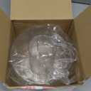 fanado 360° Rotate Makeup Brush Holder Organizer, Makeup Organizers Countertop, Makeup organization and Skincare Storage for Vanity, Desktop, Bathroom (Clear)