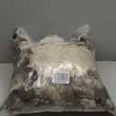 BENVWE Fluffy Faux Fur Throw Blanket for Couch, Soft Plush Thick Cozy Fuzzy Luxury Minky Bubble Blanket for Home Living Room Decor Gift for Women, Tie-dye Coffee, 50" x 60", 1100GSM