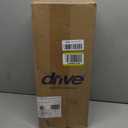 Drive Medical Steel Clamp on Tub Rail, White, 14" x 17"