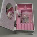 ABI + OLIE Kids Musical Jewelry Box for Girls 8-12 - Music Box for Girls - Princess Castle Unicorn Theme