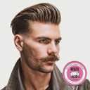 REUZEL Pink Grease Pomade, Strong All Day Hold, Oil-Based Styling Wax, Medium Shine, Easy To Wash Out, For All Hair Types