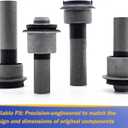 Engine Cradle Front Subframe Crossmember Bushing for 2008-2015 Nissan Rogue, 2011-2015 Nissan Juke Leaf ZE0, 2007-2013 Nissan X-Trail T31 523-305 523-306