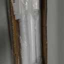 Shower Curtain Rod Tension No Drilling, Adjustable 51-128In,Black