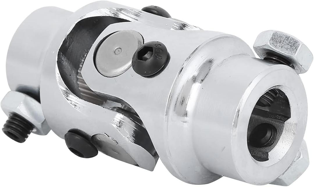 Steering Shaft U Joints,3/4 Shaft Steering Joint,Steering U Joint 3/4 Dd Shaft Double D S10 Kit Ii 17Mm 36Spli E Collapsible 1955Universal 36 Spline 3/4 X 5/8 1 To Weld On,Automotive Universal
