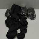 8 Pack Black Cheesecloth Table Runners 20x120 Inch Gauze Table Runner Cheese Cloth 10FT Black Table Runner Rustic Sheer Runner for Wedding Baby Shower Birthday Party Table Decor