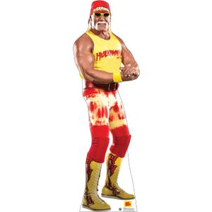 Cardboard People Hulk Hogan Life Size Cardboard Cutout Standup - WWE - Made in USA, One Size