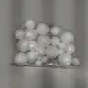 MIDELONG 24 Pcs Craft Foam Balls, 3 Sizes White Foam Craft Balls Polystyrene Craft Balls for DIY Craft Art Holiday Household School Projects and Party Decoration