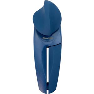 Starfrit MightiCan Can Opener - Safe - Holds Lid and Leaves No Sharp Edges on Lid - Comfort Grip - Heavy Duty Non-Slip Knob - Blue