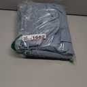 H.VERSAILTEX Linen Blackout Curtains 84 Inches Long 100% Blackout Thermal Insulated Textured Linen Look Curtain Draperies Anti-Rust Grommet, Energy Saving with White Liner, 2 Panels, Stone Blue