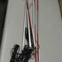 LED Recessed Lighting Kit for Wall Panels - GloryAir 6pcs Adhesive Wall Strip Lights for Interior Wall Decor, 3000K Touchable Switch Lamp for Wood Slat, Wall Accent Acoustic Panels, Kitchen Home stair (16+24+40 X 2, White)